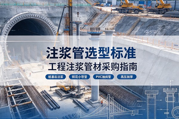东台注浆管选型标准