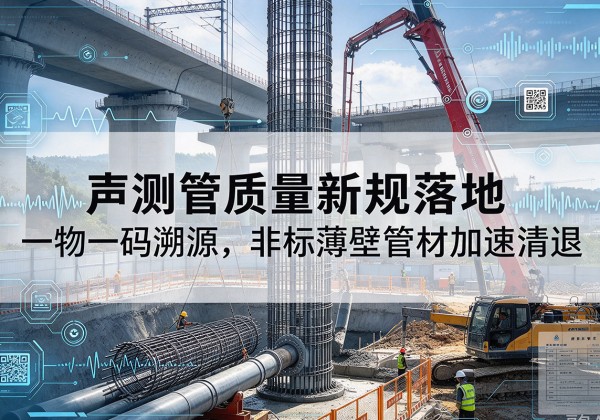 东台声测管质量新规落地，一物一码溯源，非标薄壁管材加速清退